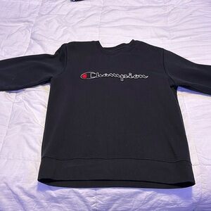 Champion crewneck black